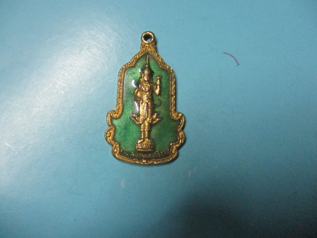 พระสยามเทวาธิราชวัดข่อยปี26กาไหล่ทองลงยา