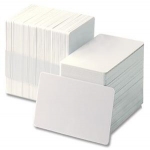 บัตรพลาสติกเปล่าสีขาว 0.5 เครื่องพิมพ์ dyesub ทุกยี่ห้อ