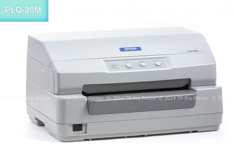Epson PLQ-20M 'เครื่องพิมพ์ 7 copy' พิมพ์เช็คธนาคาร สมุดบัญชีเงินฝากคุณภาพสูง