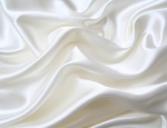 ผ้าซาตินปูที่นอน ขนาด 6 ฟุต (SB 601 สี White)