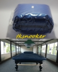 ผ้าคลุมโต๊ะสนุกเกอร์  6X12ft. (ผ้าคุณภาพดีไม่บาง)blue Pool Snooker table cover