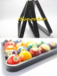 สามเหลี่ยมตั้งลูกพูลดำพลาสติก 2-1/4(Plastic Pool Ball Rack)