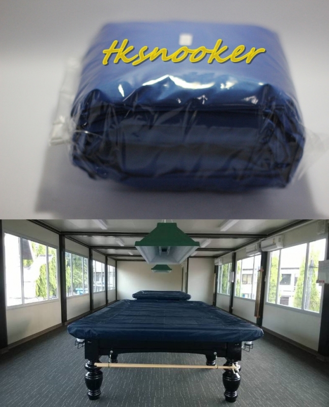 ผ้าคลุมโต๊ะสนุกเกอร์ 5X10 ft. (คุณภาพดีไม่บาง) Blue Pool  snooker Table Cover