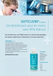 SEPTICLEAN Antiseptic hand gel with alcohol Gel/CONT. 1 Litre