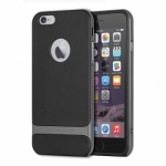 เคสไอโฟน 6 6S - ROCK ROYCE Grey CASE IPHONE 6 6S [สีเงิน]