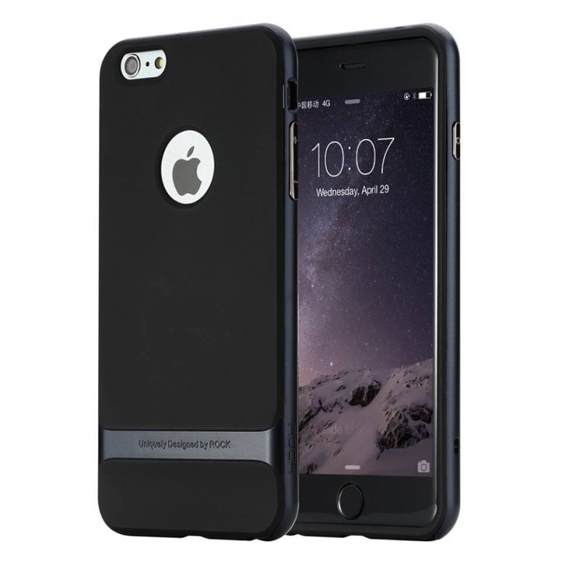 เคสไอโฟน 6 6S - ROCK ROYCE Navy CASE IPHONE 6 6S [สีน้ำเงิน]