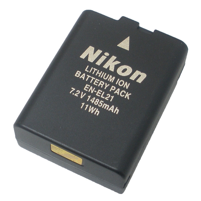 แบตเตอรี่ ยี่ห้อ Nikon รหัสแบตเตอรี่ ENEL-21 (ความจุ 1485mAh) รับประกัน 6 เดือน 