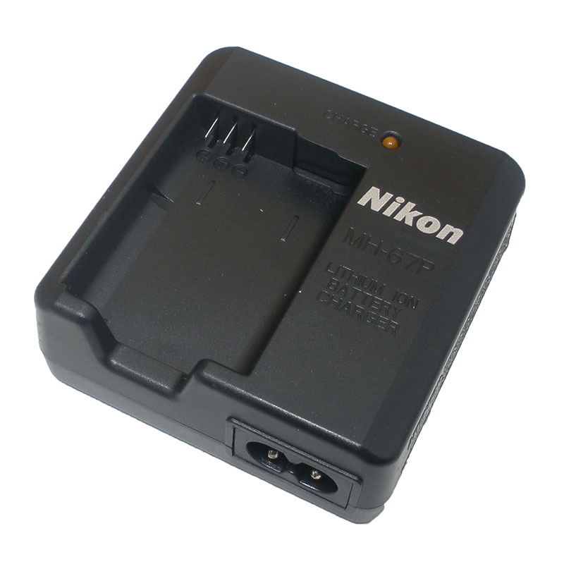 แท่นชาร์จ ยี่ห้อ Nikon รุ่น MH-67 สำหรับแบตเตอรี่รุ่น ENEL-23 (Charger Battery)