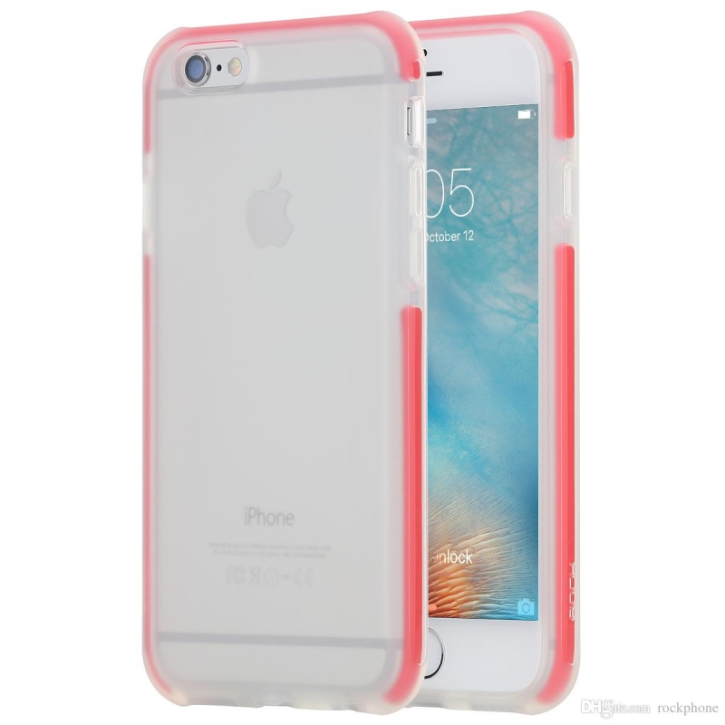 เคสไอโฟน 6 6s เคสกันกระแทก  ROCK Guard Case iPhone 6 6s [ขาว/แดง]