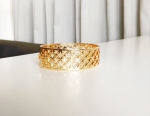 กำไลข้อมือทองอัลลอยด์สไตล์วินเทจ ดีไซน์สวย ไม่ลอกไม่เปลี่ยนสีค่ะ