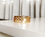 กำไลข้อมือทองอัลลอยด์สไตล์วินเทจ ดีไซน์สวย ไม่ลอกไม่เปลี่ยนสีค่ะ
