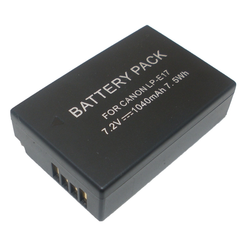 แบตเตอรี่ สำหรับกล้องดิจิตอล Canon รหัส LP-E17 ความจุ 1040mAh (Battery Camera)