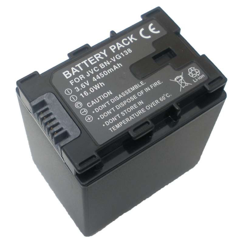 แบตเตอรี่สำหรับกล้อง JVC รหัส BN-VG138 ความจุ 4450mAh (Battery Camera)
