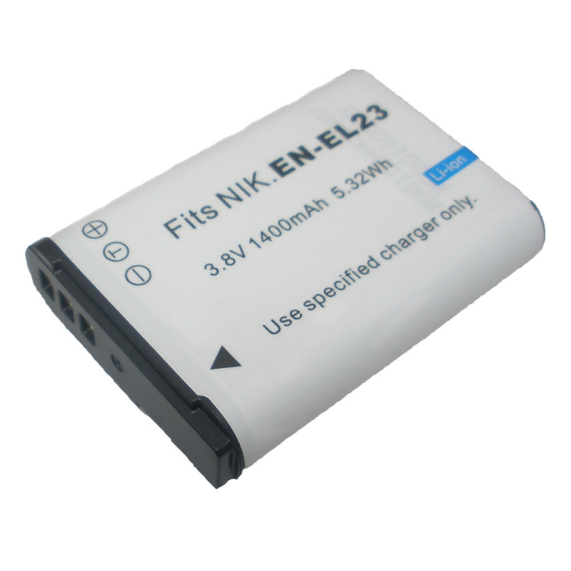 แบตเตอรี่ สำหรับกล้อง Nikon รหัสแบตเตอรี่ EN-EL23 ความจุ 1400mAh (Battery Camera