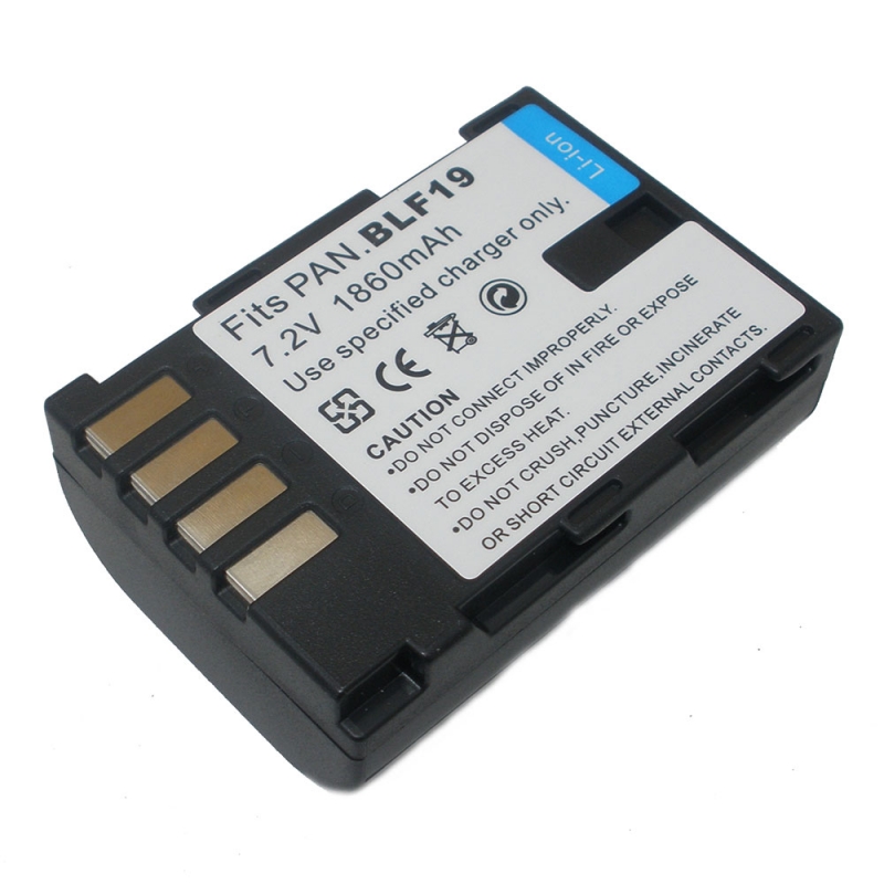 แบตเตอรี่ สำหรับกล้อง Panasonic รหัสแบตเตอรี่ BLF19 ความจุ 1860mAh (Battery Came