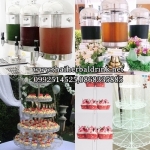 เช่าชั้นวางอาหาร,ชั้นวางคัพเค้ก(Cupcake Stand)สีขาว 3 ชั้น