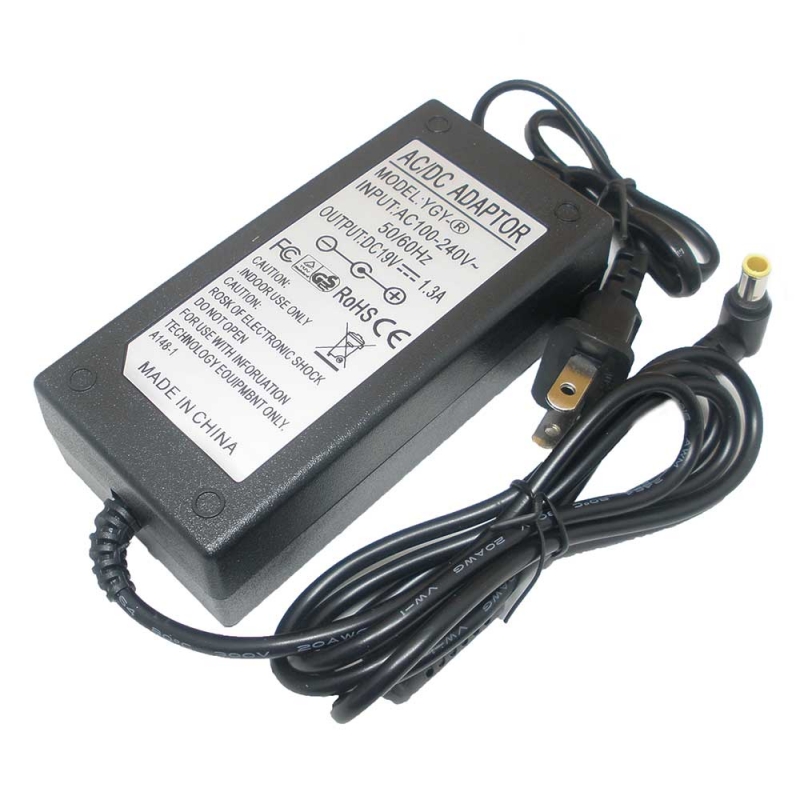 Adapter LG/LCD/LED Monitor = 19V/1.3A (6.5*4.4mm) หัวเข็ม