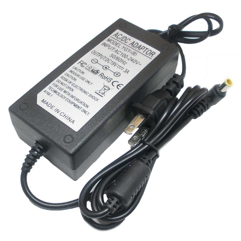 Adapter LG/LCD/LED Monitor = 19V/3A (6.5*4.4mm) หัวเข็ม