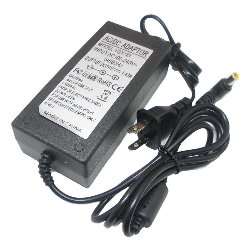 Adapter LCD/LED Moniter 14V/1.43A (6.5*4.4mm) หัวเข็ม