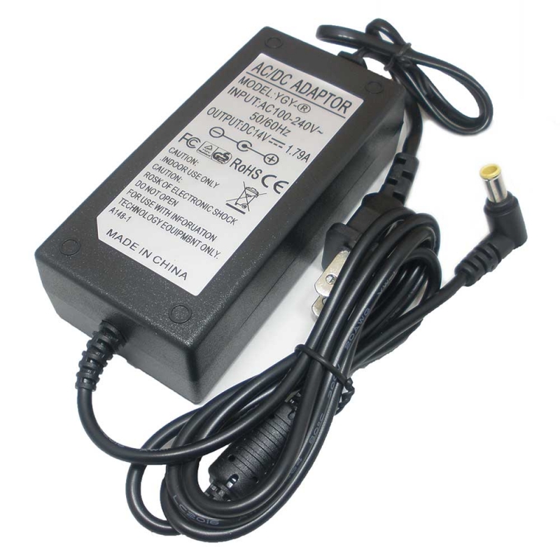 Adapter LCD/LED Moniter 14V/1.79A (6.5*4.4mm) หัวเข็ม
