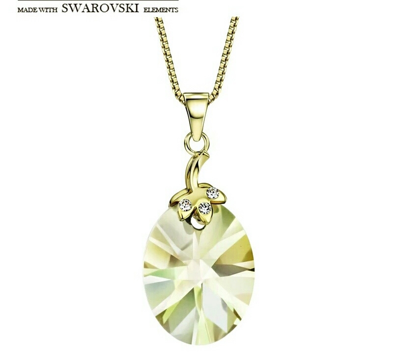 สร้อยคอทอง 14k gold plated ห้อยจ้คริสตัลแท้จากสวารอฟสกี้ สวยมากค่ะ สร้อยคอทอง 14k gold plated ห้อยจ้คริสตัลแท้จากสวารอฟสกี้ สวยมากค่ะ