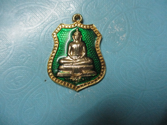 หลวงพ่อโสธรหลังยันต์4แถวกาไหล่ทองลงยา