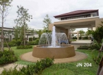 บ่อวงกลม ชุดน้ำพุวง Ring มียอดตรงกลางที่บ้านคุณจิรณี ที่ถ.เลียบคลองภาษีเจริญ
