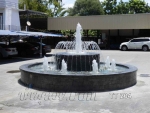 บ่อน้ำพุวงกลม 2 ชั้น พร้อมวง Ring และทรงต้นสน 8 หัว ที่ บ.ทีทีขนส่ง นครปฐม