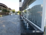 บ่อน้ำพุสี่เหลี่ยมยาว 12 ม.ที่ บ.เอสเทรค ( ประเทศไทย)จำกัด