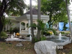 น้ำพุแต่งสวน บ่อ Free Form ต้นสน 6 หัว ที่บ้าน คุณานันทกุล