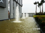 น้ำพุหน้าโครงการ LA VILLA โครงการบ้านหรู สไตล์โมเดิร์น วังน้อย อยุธยา