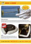 Universal Sock / Oil Only sock / Oil Only Boom วัสดุดูดซับน้ำมัน ของเหลว และเคมีอ่อนๆ