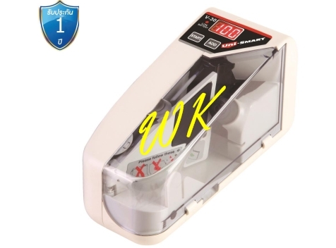 เครื่องนับธนบัตร ชนิดพกพา Uni-smart รุ่น V-30 เครื่องนับธนบัตร ชนิดพกพา Uni-smart รุ่น V-30