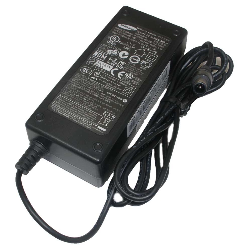 Adapter จอ LCD/LED = Samsung 14V/2.14A หัวเข็ม (6.5*4.4mm) ของแท้ รับประกัน 1 ปี