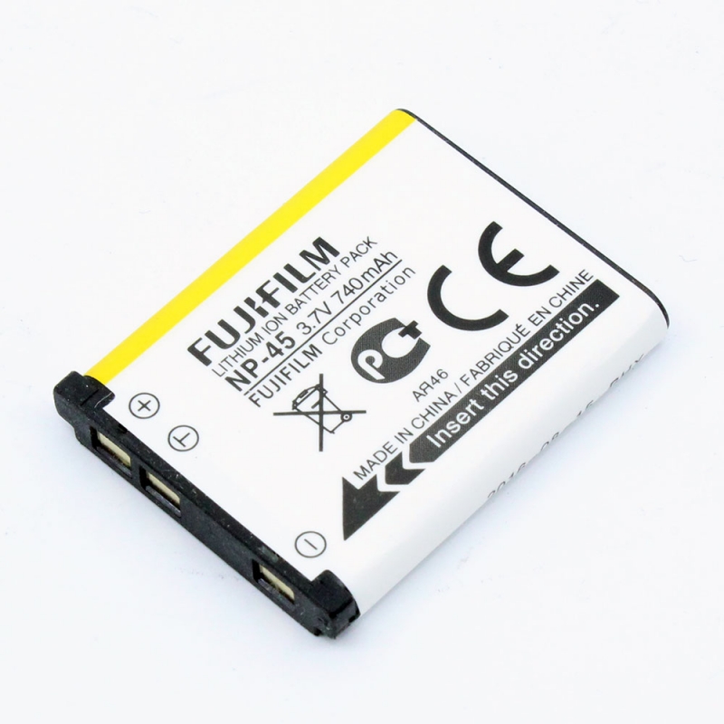 แบตเตอรี่กล้อง ยี่ห้อ Fuji NP-45A ความจุ 700mAh ประกันร้าน 6 เดือน