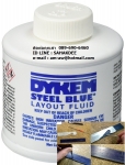 น้ำยาร่างแบบ Dykem Steel Layout Fluid น้ำยาร่างแบบสีน้ำเงิน ใช้ทาร่างแบบบนโลหะเพ