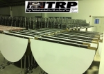 Half folding table with wheels,Round,Round,Table Meetting,Table Banquet,โต๊ะกลมพ