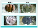 เคลือบซ่อมผิวหน้าแปลน Heat Exchanger ด้วย Epoxy Putty และช่วยป้องกันการกัดกร่อนจากการเสียดสและความร้