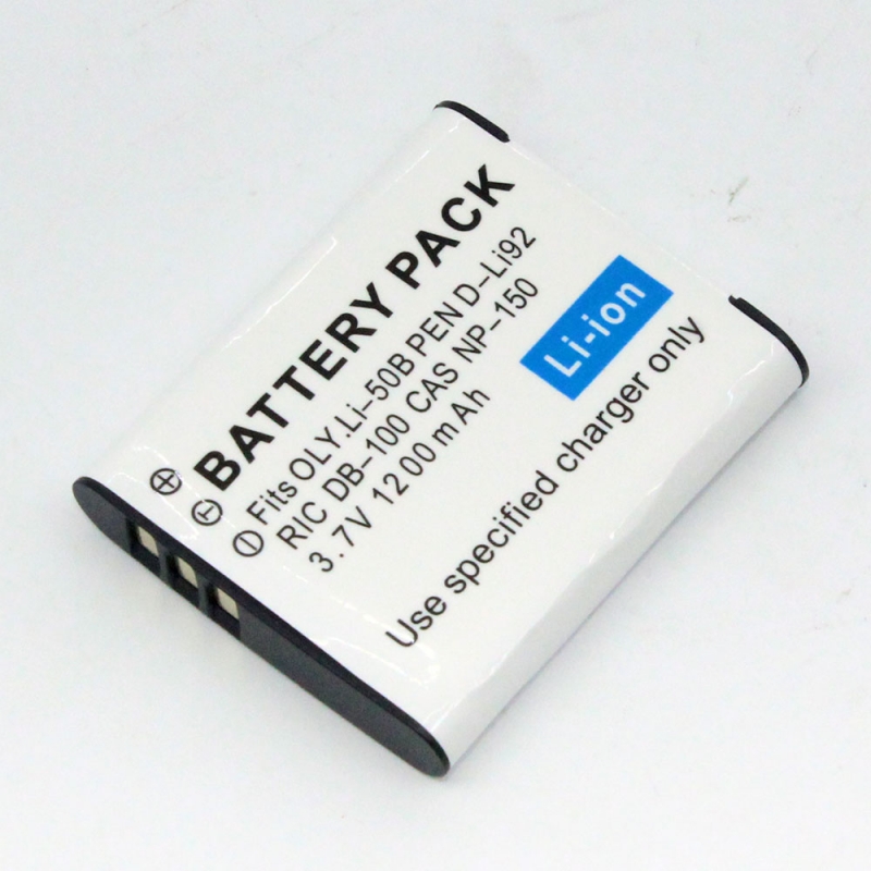 แบตเตอรี่สำหรับกล้อง Olympus รหัส LI-50B+ ความจุ 1200mAh  (Battery Camera) ประกั