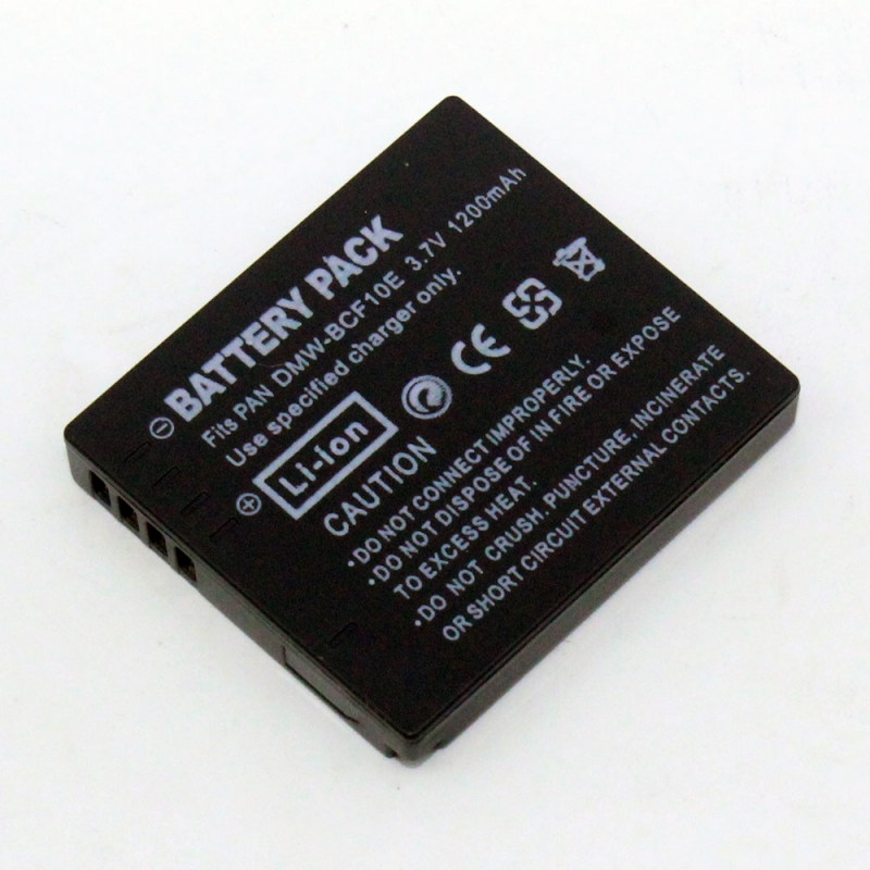 แบตเตอรี่ สำหรับกล้อง Panasonic รหัส DMW-BCF10+ ความจุ 1200mAh (Battery Camera) ประกันร้าน 6 เดือน แบตเตอรี่ สำหรับกล้อง Panasonic รหัส DMW-BCF10+ ความจุ 1200mAh (Battery Camera) ประกันร้าน 6 เดือน