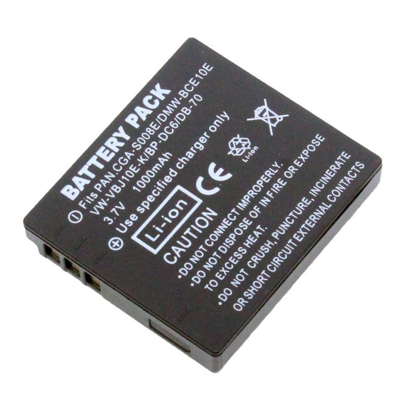 แบตเตอรี่ สำหรับกล้อง Ricoh รหัสแบต DB-70+ (ความจุ 1000mAh) ประกันร้าน 6 เดือน