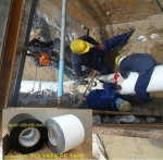 Polyken Tape Pipe Line Coating พีอีเทป เทปพันท่อใต้ดิน ใช้พันท่อน้ำ ท่อดับเพลิง ท่อแก๊ส ท่อทุกชนิดก่