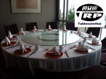 T120 C6-LZ14 G60 Trp.ทีอาร์พี ชุด โต๊ะ เก้าอี้ กระจก จานหมุน โต๊ะจีน เลซี่ ซูซาน Lazy Susan  ประกอบด
