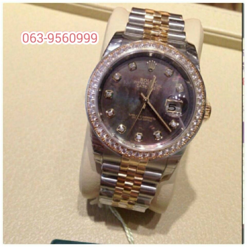 ขายนาฬิกา Rolex Datejust Black Pearl หน้ามุกดำ Original ของใหม่ รุ่นใหม่ หน้าปัด