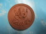 ผงท้าวจตุคามรามเทพพระพิฆเนศรุ่นหมดหนี้วัดหนองว่านเหลือง