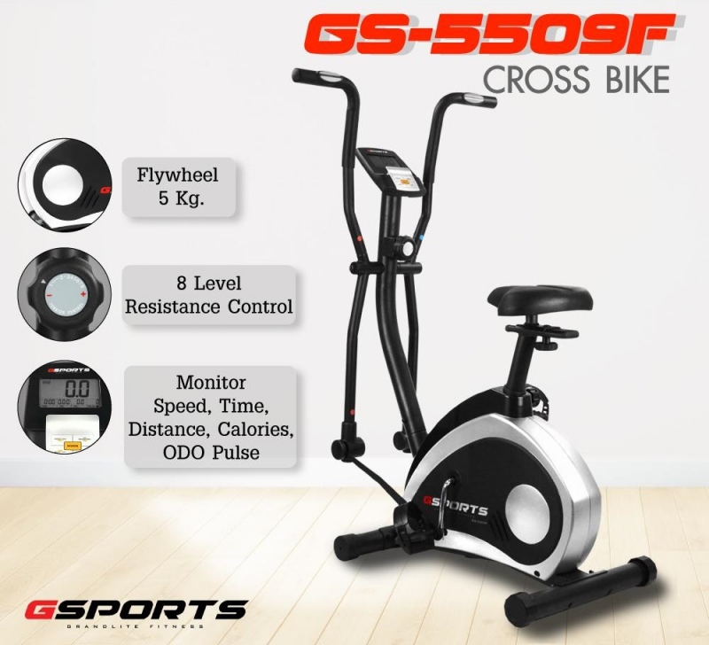 จักรยานออกกำลังกาย Cross Bike ระบบแม่เหล็ก จักรยานออกกำลังกาย Cross Bike ระบบแม่เหล็ก