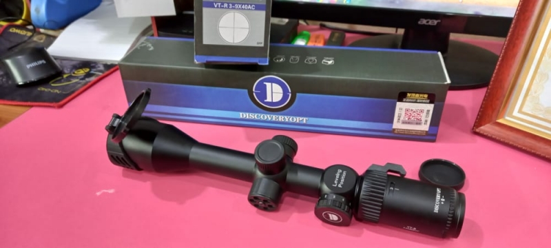 discovery VTR 3-9x40 AC มีไฟแดง/เขียว discovery VTR 3-9x40 AC มีไฟแดง/เขียว