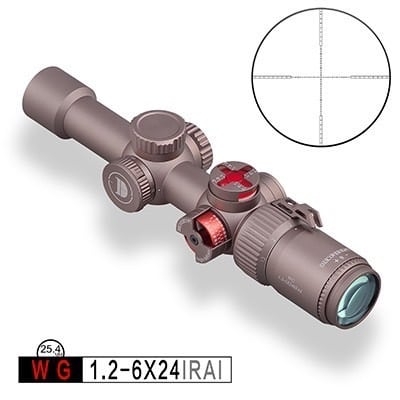Discovery WG 1.2-6?24 irai ปรับใน สีกาไฟท์ กล้องติดปืน กล้องติดปืนยาว