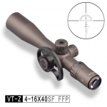 กล้องติดปืน discovery vtz-sf ffp เส้นเล็งขยายตาม สีทองกาไฟท์