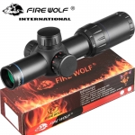 กล้องปืนอัดลม Fire wolf 1.5-5?20 กล้องติดปืนยาว สั้น สายล่า